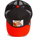 gorra-trucker-nera-e-arancione-volpe-good-looks-sport-the-farm-di-goorin-bros