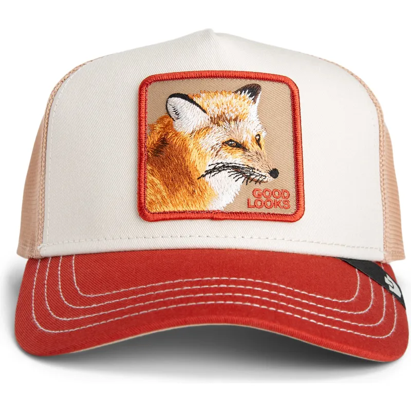 goorin-bros-good-looks-tri-tone-the-farm-mehrfarbige-trucker-kappe-mit-fuchs