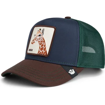 Cappellino trucker multicolore giraffa High Tri Tone The Farm di Goorin Bros.