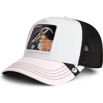 Goorin Bros. The Farm Tri Tone Multicolor Truckerkeps med getmotiv GOAT