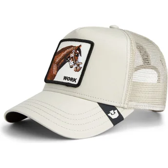 Cap curbată white snapback The Farm de Goorin Bros.