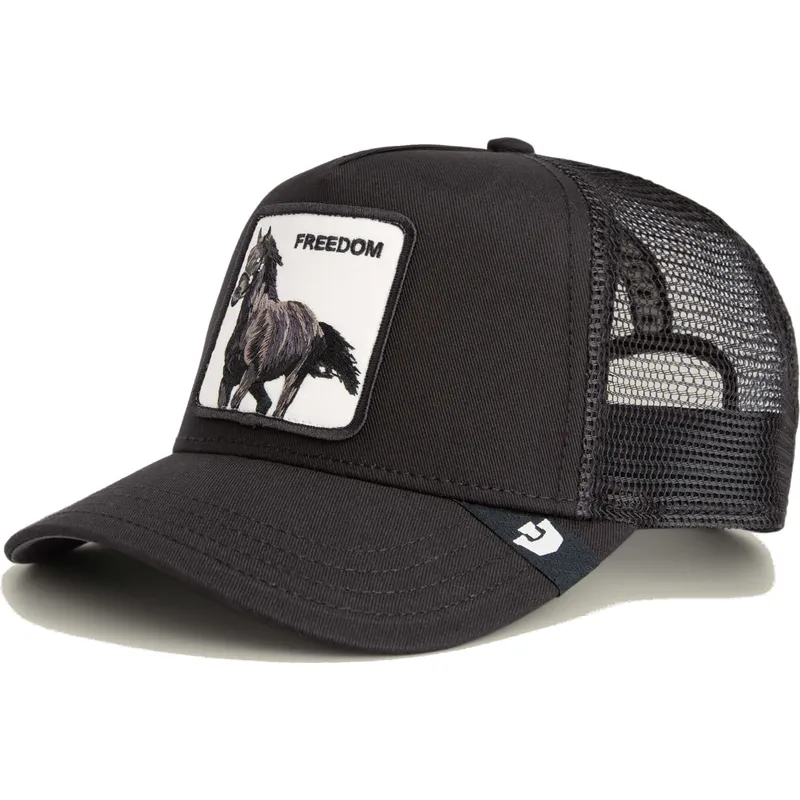 cappello-trucker-nero-cavallo-freedom-grit-the-farm-di-goorin-bros