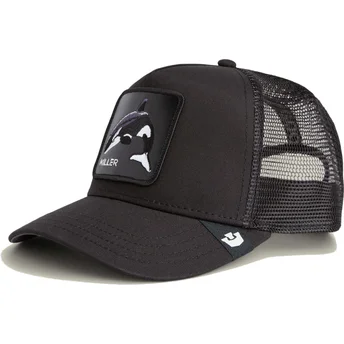 Goorin Bros. Killer Whale The Farm Black Trucker Hat