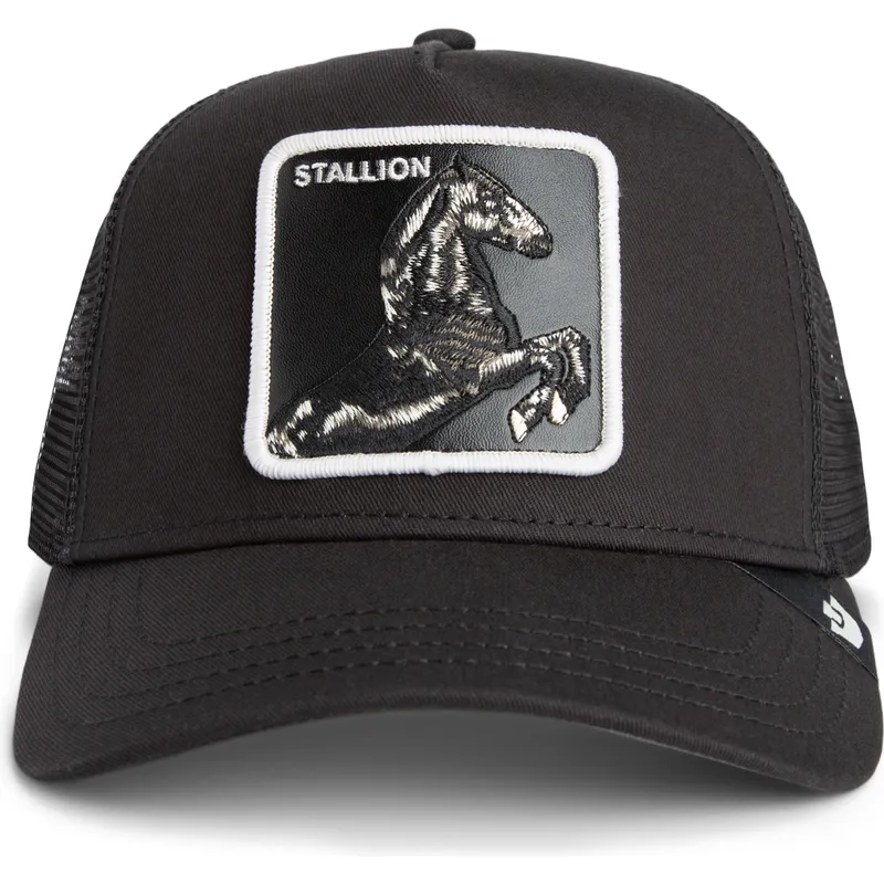 cappellino-trucker-nero-cavallo-stallion-the-farm-di-goorin-bros