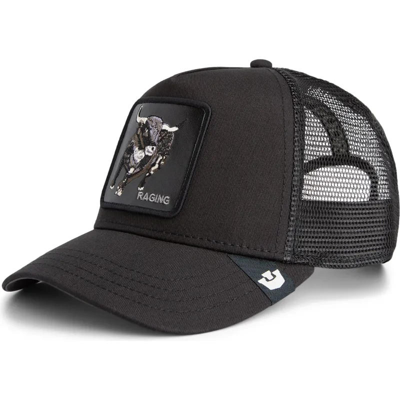 epci-curbata-negru-snapback-raging-the-farm-de-goorin-bros
