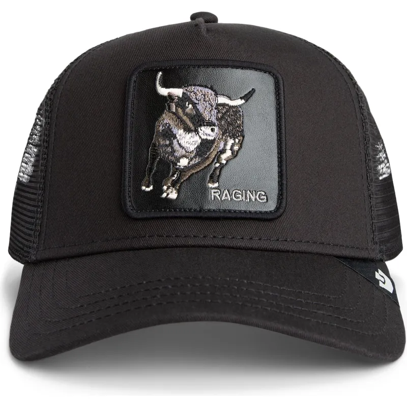 epci-curbata-negru-snapback-raging-the-farm-de-goorin-bros