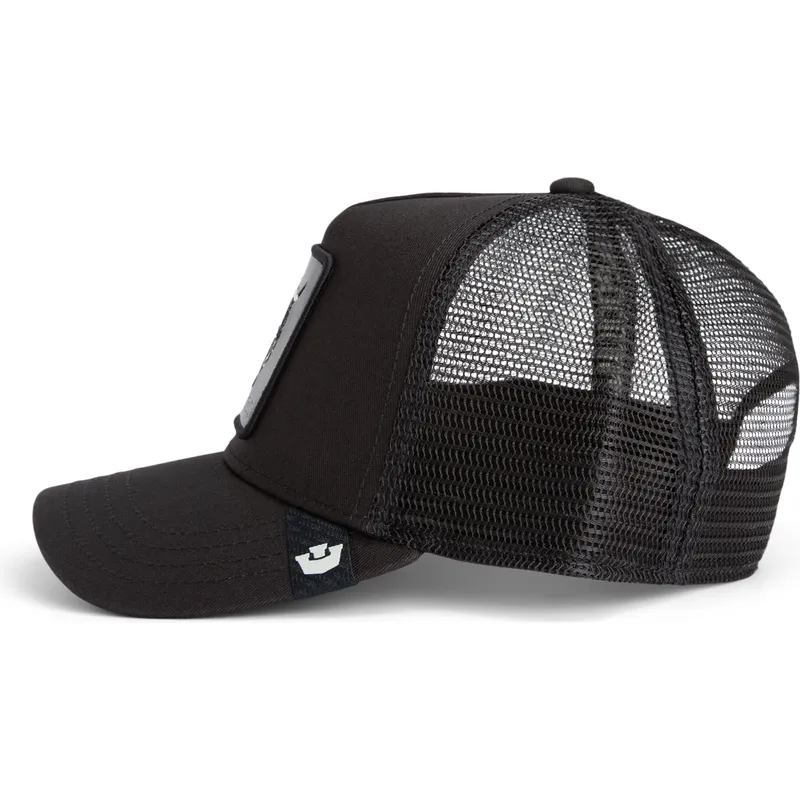 epci-curbata-negru-snapback-raging-the-farm-de-goorin-bros