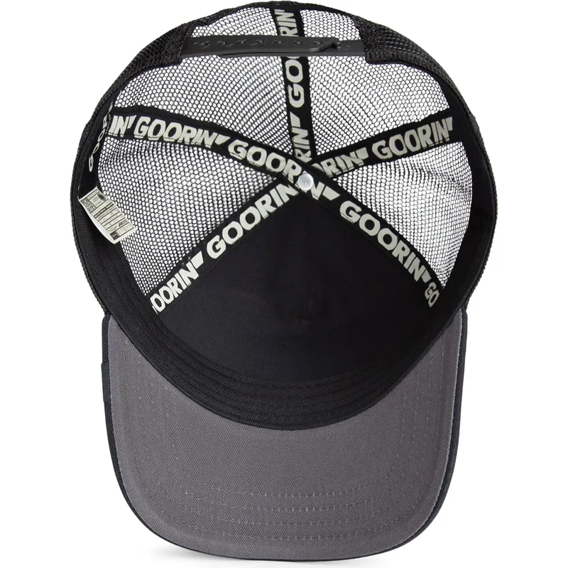 epci-curbata-negru-snapback-raging-the-farm-de-goorin-bros