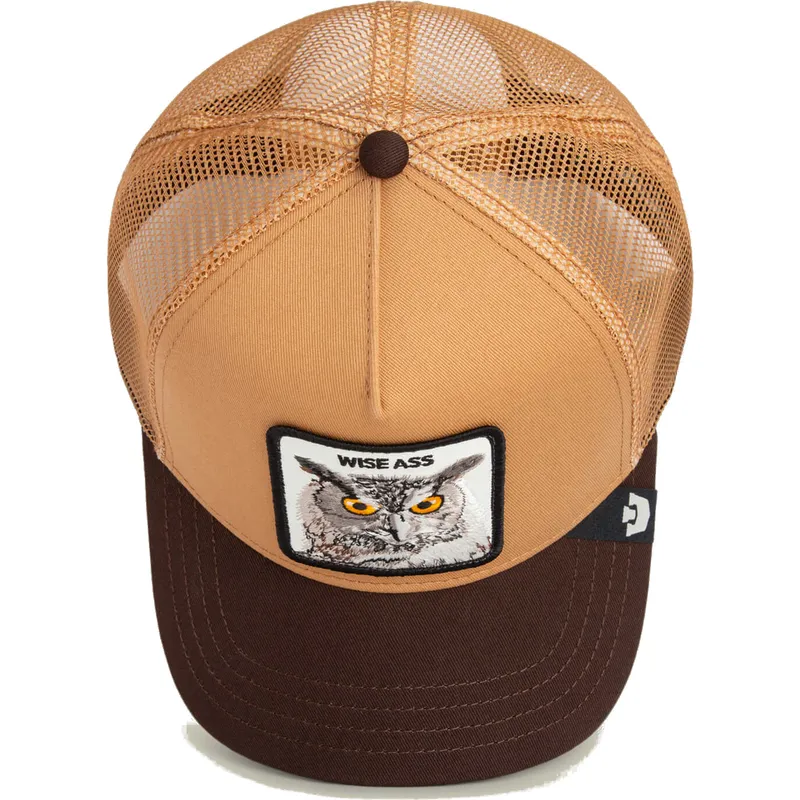 cappellino-trucker-marrone-gufo-wise-ass-the-farm-di-goorin-bros