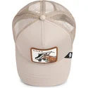 epci-curbata-bej-snapback-goat-the-farm-de-goorin-bros