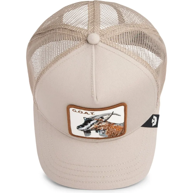 epci-curbata-bej-snapback-goat-the-farm-de-goorin-bros