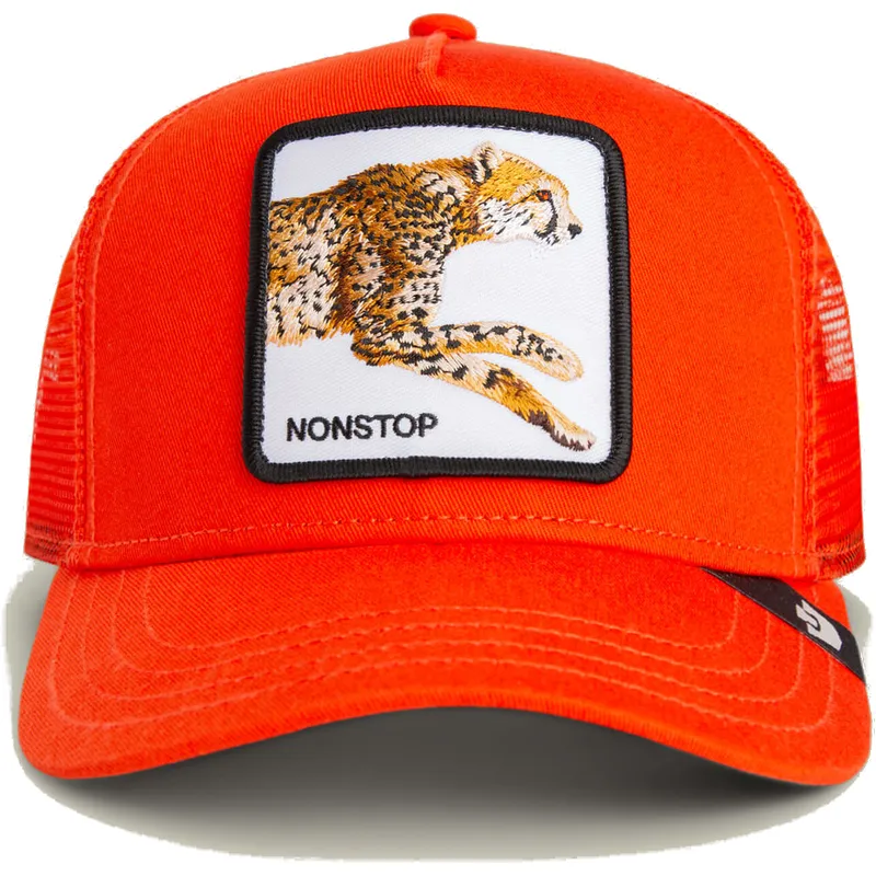 goorin-bros-the-nonstop-mini-the-farm-kinder-trucker-kappe-in-orange-mit-gepardenmotiv