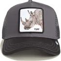 gorra-trucker-grigia-per-bambino-rinoceronte-the-tuff-mini-the-farm-di-goorin-bros