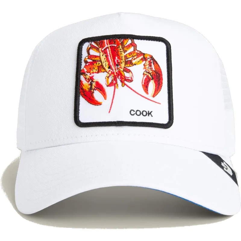 epci-curbata-alb-snapback-pentru-copii-lemme-cook-mini-the-farm-de-goorin-bros