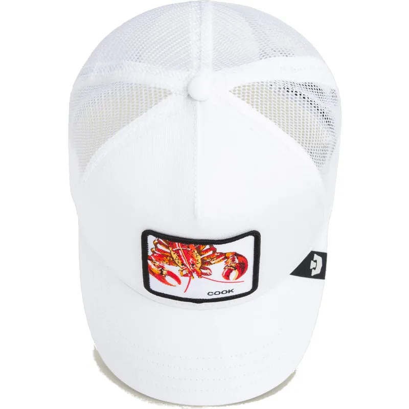 cappellino-trucker-bianco-per-bambino-aragosta-lemme-cook-mini-the-farm-di-goorin-bros