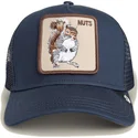 epci-curbata-bleumarin-snapback-pentru-copii-nuts-mini-the-farm-de-goorin-bros