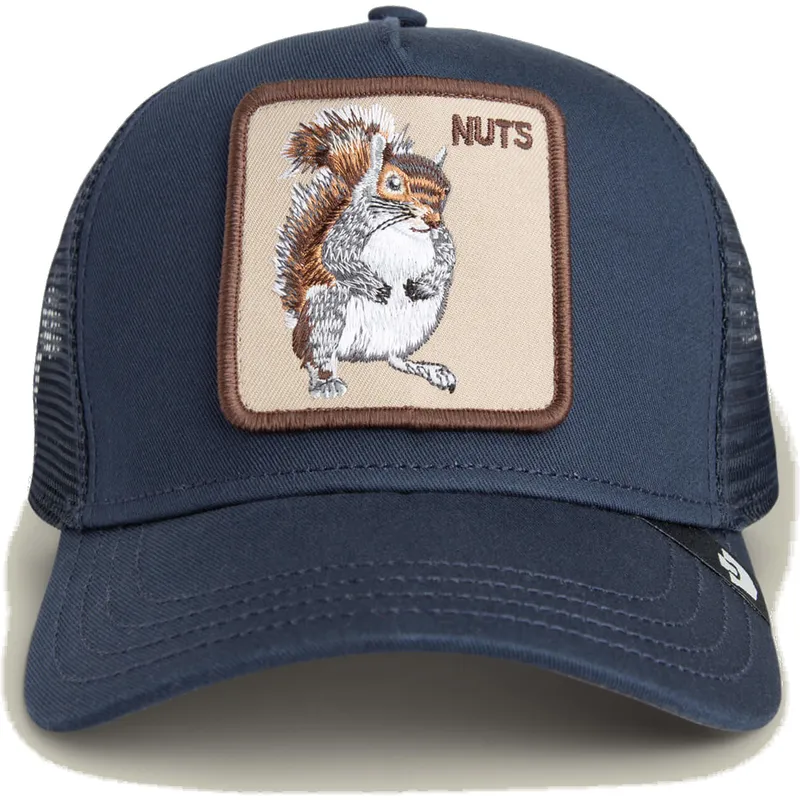 goorin-bros-the-farm-mini-nuts-eichhornchen-kinder-trucker-cap-in-marineblau