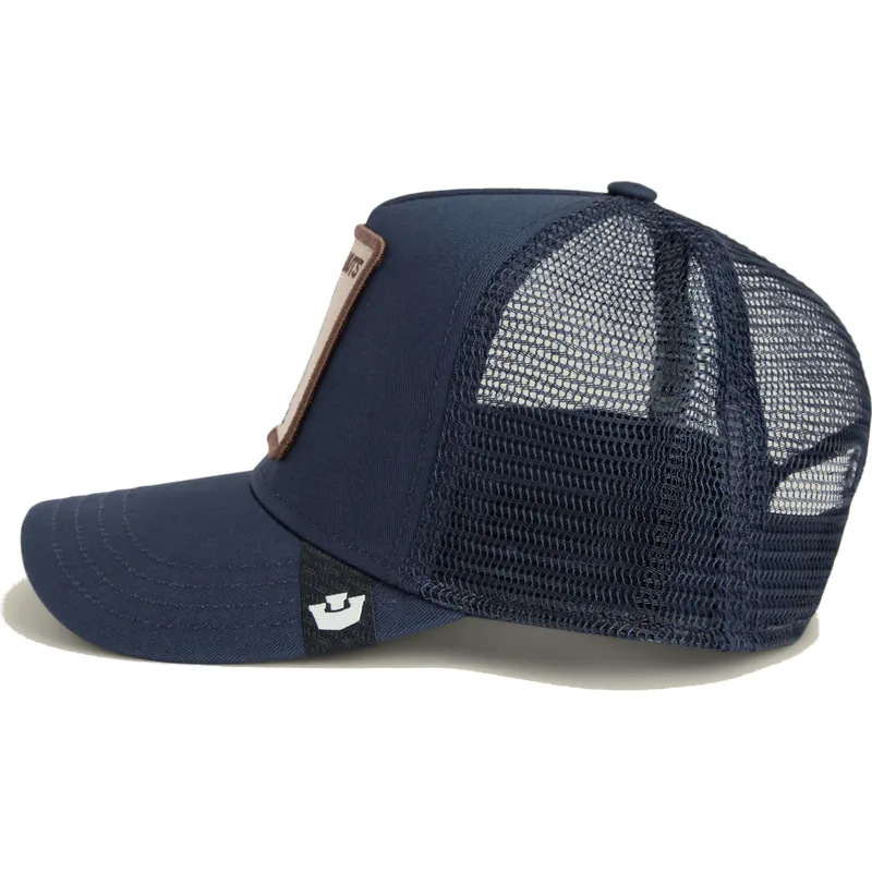 epci-curbata-bleumarin-snapback-pentru-copii-nuts-mini-the-farm-de-goorin-bros