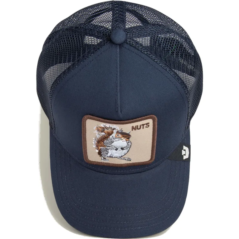 goorin-bros-the-farm-mini-nuts-eichhornchen-kinder-trucker-cap-in-marineblau