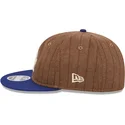 regulowana-brazowo-niebieska-czapka-z-daszkiem-9fifty-retro-crown-wool-pinstripe-los-angeles-dodgers-mlb-od-new-era
