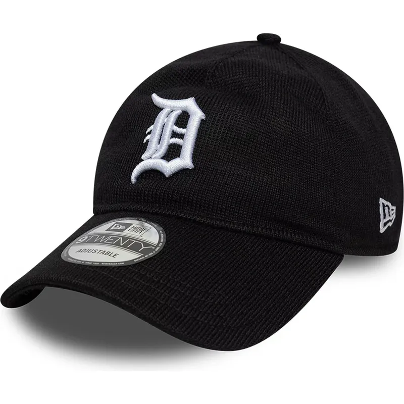 czapka-z-zakrzywionym-daszkiem-czarna-regulowana-9twenty-merino-wool-detroit-tigers-mlb-new-era