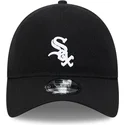 czarna-zakrzywiona-czapka-regulowana-9twenty-z-welny-merynosow-chicago-white-sox-mlb-od-new-era