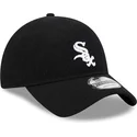 czarna-zakrzywiona-czapka-regulowana-9twenty-z-welny-merynosow-chicago-white-sox-mlb-od-new-era