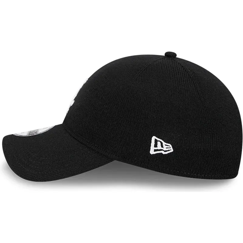 cappellino-curvo-nero-regolabile-9twenty-in-lana-merino-dei-chicago-white-sox-mlb-di-new-era