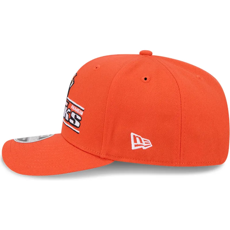 epci-curbata-portocaliu-snapback-9seventy-stretch-snap-stated-de-anaheim-ducks-nhl-de-new-era