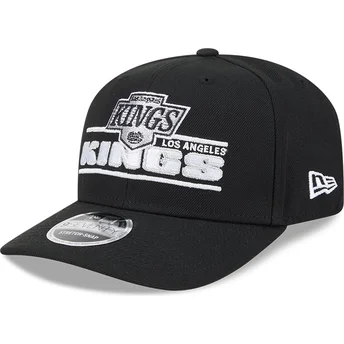 Cap curbată black snapback 9SEVENTY Stretch Snap Stated de Los Angeles Kings NHL de New Era