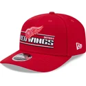 cappellino-curvo-rosso-snapback-9seventy-stretch-snap-stated-dei-detroit-red-wings-nhl-di-new-era