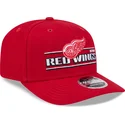 cappellino-curvo-rosso-snapback-9seventy-stretch-snap-stated-dei-detroit-red-wings-nhl-di-new-era