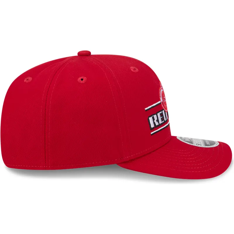 epci-curbata-rou-snapback-9seventy-stretch-snap-stated-de-detroit-red-wings-nhl-de-new-era