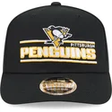 casquette-courbee-noire-snapback-9seventy-stretch-snap-stated-pittsburgh-penguins-nhl-new-era