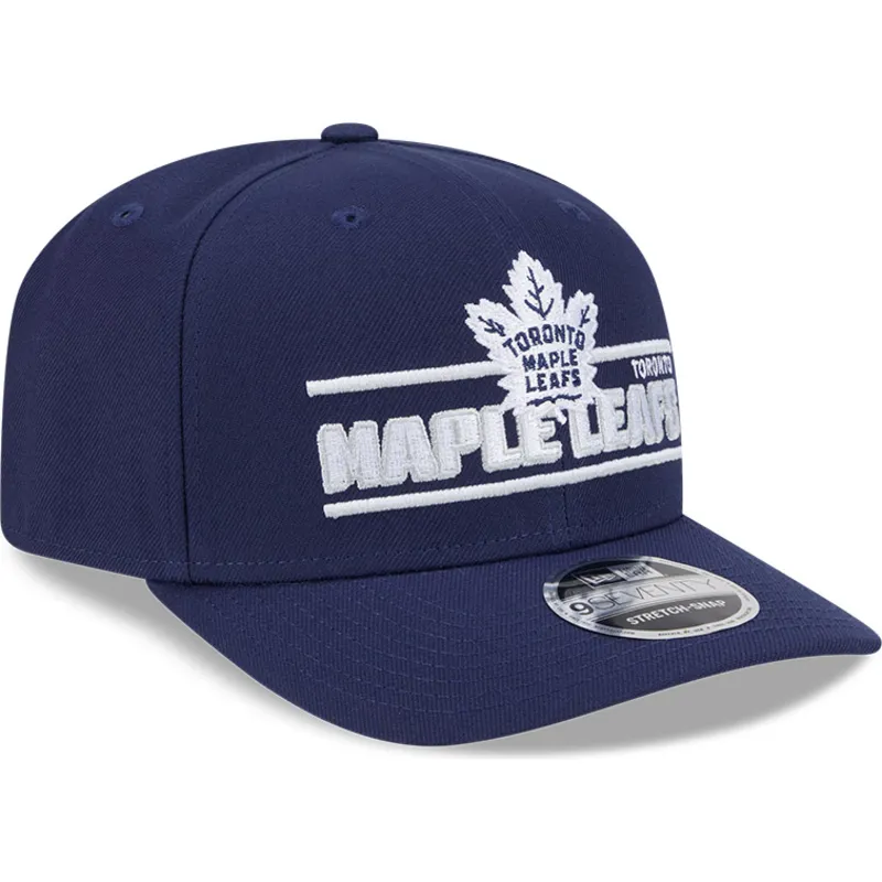 cappellino-curvo-blu-snapback-9seventy-stretch-snap-stated-dei-toronto-maple-leafs-nhl-di-new-era