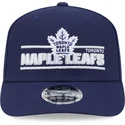 cappellino-curvo-blu-snapback-9seventy-stretch-snap-stated-dei-toronto-maple-leafs-nhl-di-new-era