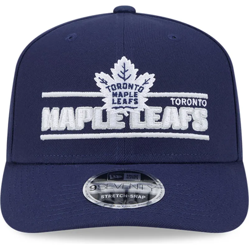 cappellino-curvo-blu-snapback-9seventy-stretch-snap-stated-dei-toronto-maple-leafs-nhl-di-new-era