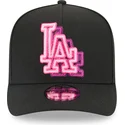 epci-curbata-negru-snapback-9fifty-a-frame-neon-de-los-angeles-dodgers-mlb-de-new-era
