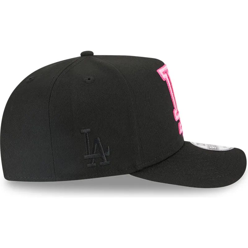 epci-curbata-negru-snapback-9fifty-a-frame-neon-de-los-angeles-dodgers-mlb-de-new-era