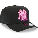 epci-curbata-negru-snapback-9fifty-a-frame-neon-de-new-york-yankees-mlb-de-new-era