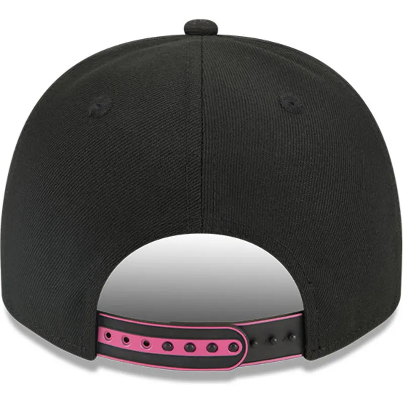epci-curbata-negru-snapback-9fifty-a-frame-neon-de-oakland-athletics-mlb-de-new-era