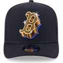 epci-curbata-bleumarin-snapback-9fifty-a-frame-emblem-de-boston-red-sox-mlb-de-new-era