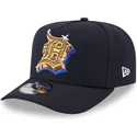 epci-curbata-bleumarin-snapback-9fifty-a-frame-emblem-de-detroit-tigers-mlb-de-new-era
