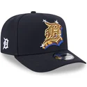epci-curbata-bleumarin-snapback-9fifty-a-frame-emblem-de-detroit-tigers-mlb-de-new-era