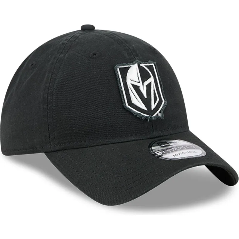 cappellino-curvo-nero-regolabile-9twenty-stamp-dei-vegas-golden-knights-nhl-di-new-era
