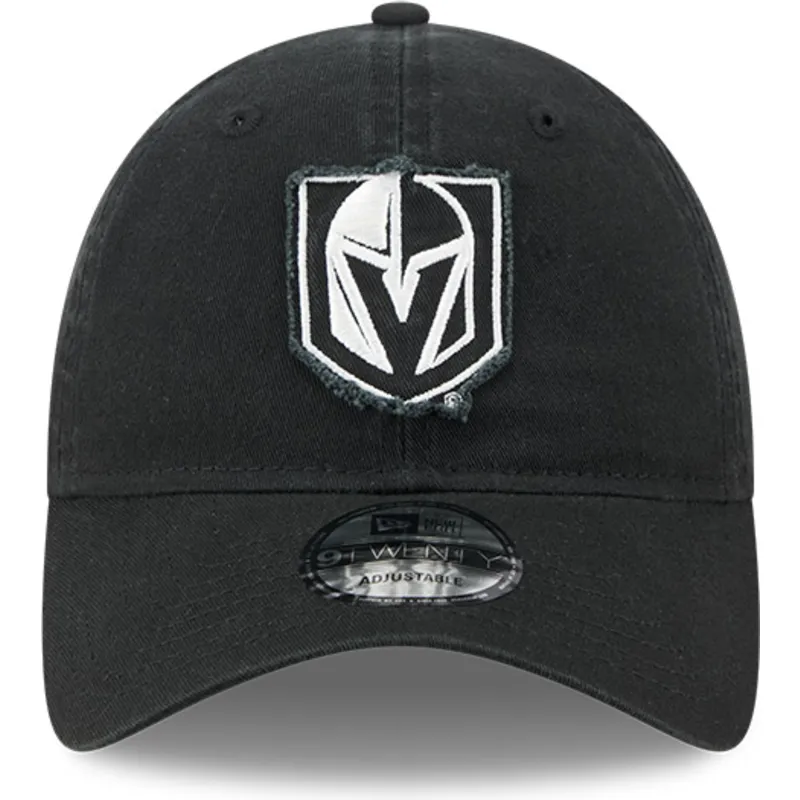 verstellbare-schwarze-9twenty-stamp-kappe-der-vegas-golden-knights-nhl-von-new-era