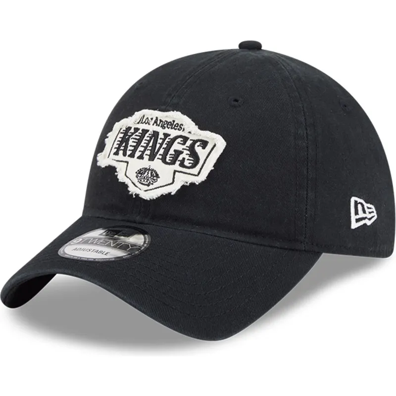 cappellino-curvo-nero-regolabile-9twenty-stamp-dei-los-angeles-kings-nhl-di-new-era