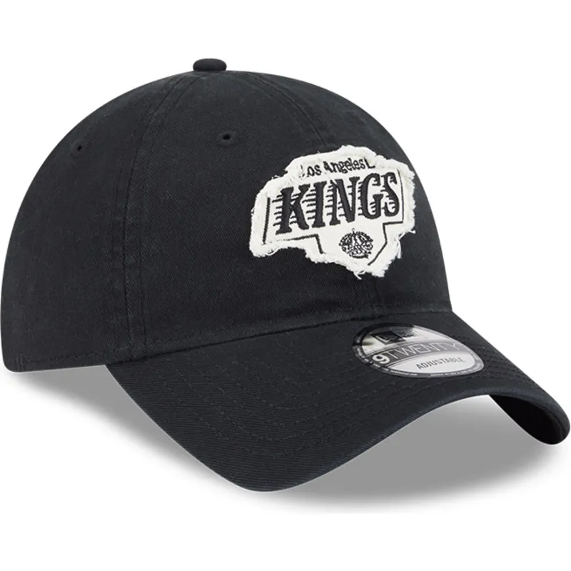 cappellino-curvo-nero-regolabile-9twenty-stamp-dei-los-angeles-kings-nhl-di-new-era