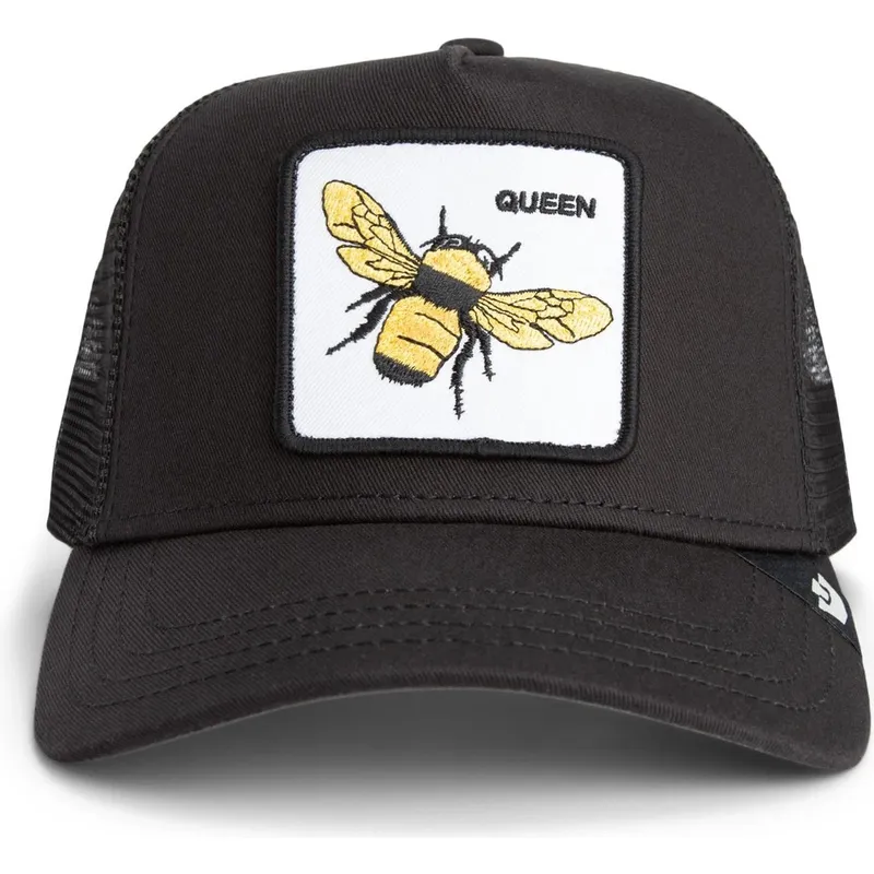 gorra-trucker-nera-ape-queen-bee-di-goorin-bros