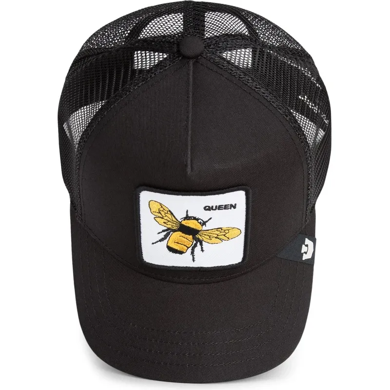 gorra-trucker-nera-ape-queen-bee-di-goorin-bros